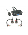 Lindy VGA KVM Switch Compact USB 2.0 Audio 2 Port - KVM / Audio / USB Switch - USB - 2 x KVM / Audio / USB - 1 Local User - Desktop (42342) - nr 2