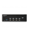 StarTech.com 4 Port HDMI KVM Switch - 4K 30Hz - Dual Display - KVM / Audio / USB Switch - 4 x KVM / Audio / USB - Rack mountable - nr 12