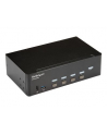 StarTech.com 4 Port HDMI KVM Switch - 4K 30Hz - Dual Display - KVM / Audio / USB Switch - 4 x KVM / Audio / USB - Rack mountable - nr 7