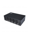 StarTech.com Port Dual DisplayPort KVM Switch - DP KVM Switch - 4K (60Hz) - KVM / Audio / USB Switch - 4 x KVM / Audio / USB - 1 Local User - Desktop, rack-mountable - nr 19