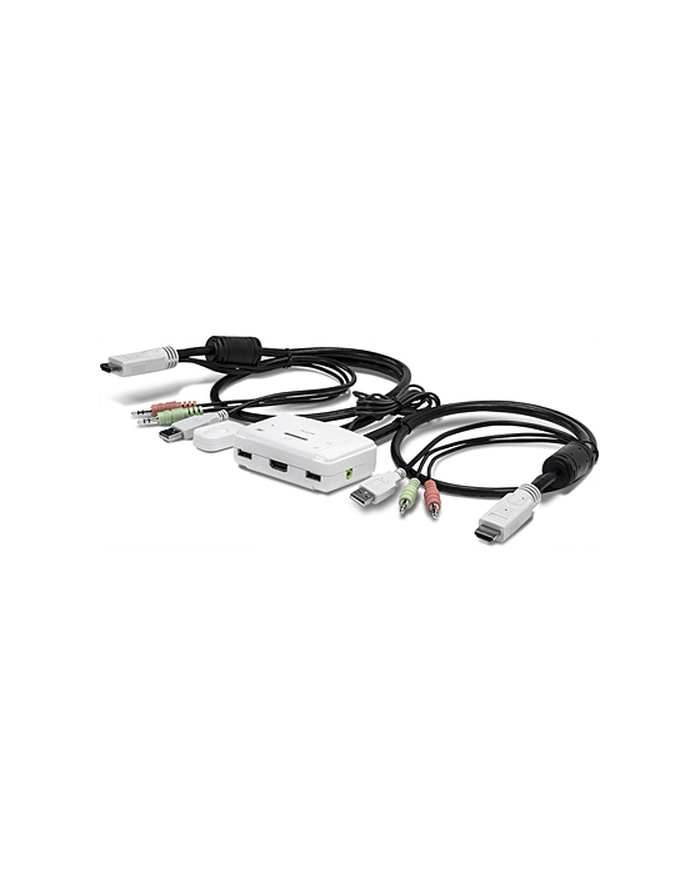 TRENDnet TK 215i - KVM- /Audio- Switch - USB - 2 x KVM/Audio - 1 local user - Desktop (TK- 215I) główny