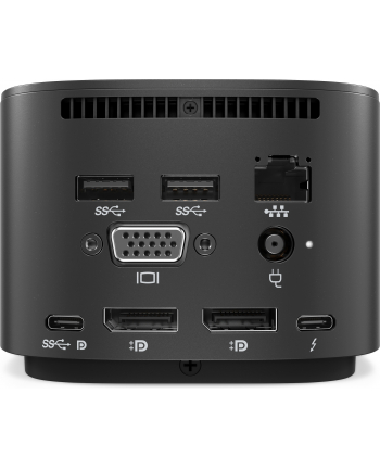 HP Thunderbolt Dock G2 - Docking Station - 10Mb LAN - 230 Watt - EU - for EliteBook 1050 G1, 840r G4, EliteBook x360, ProBook x360, ZBook 15G5, 17G5, Studio G5 (3TR87AA # ABB)
