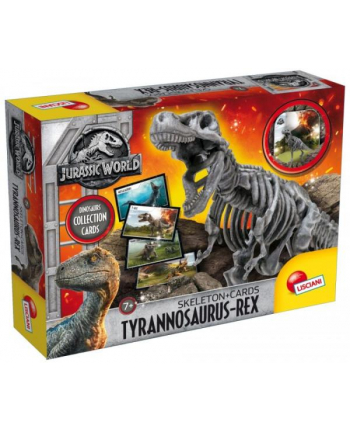 lisciani giochi Jurasic World dinozaur szkielet +karty 12szt disp.