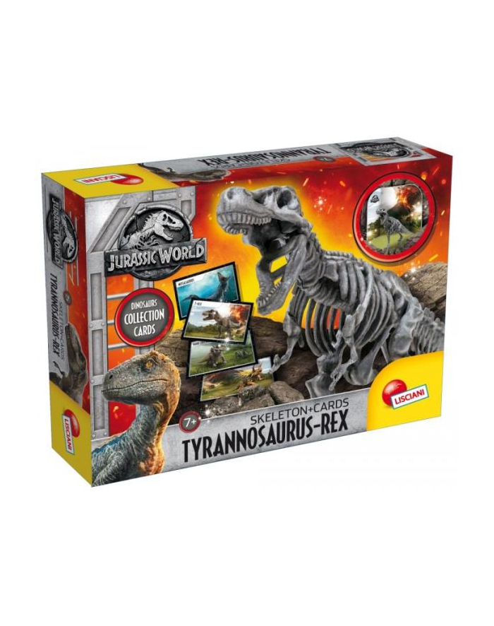 lisciani giochi Jurasic World dinozaur szkielet +karty 12szt disp. główny