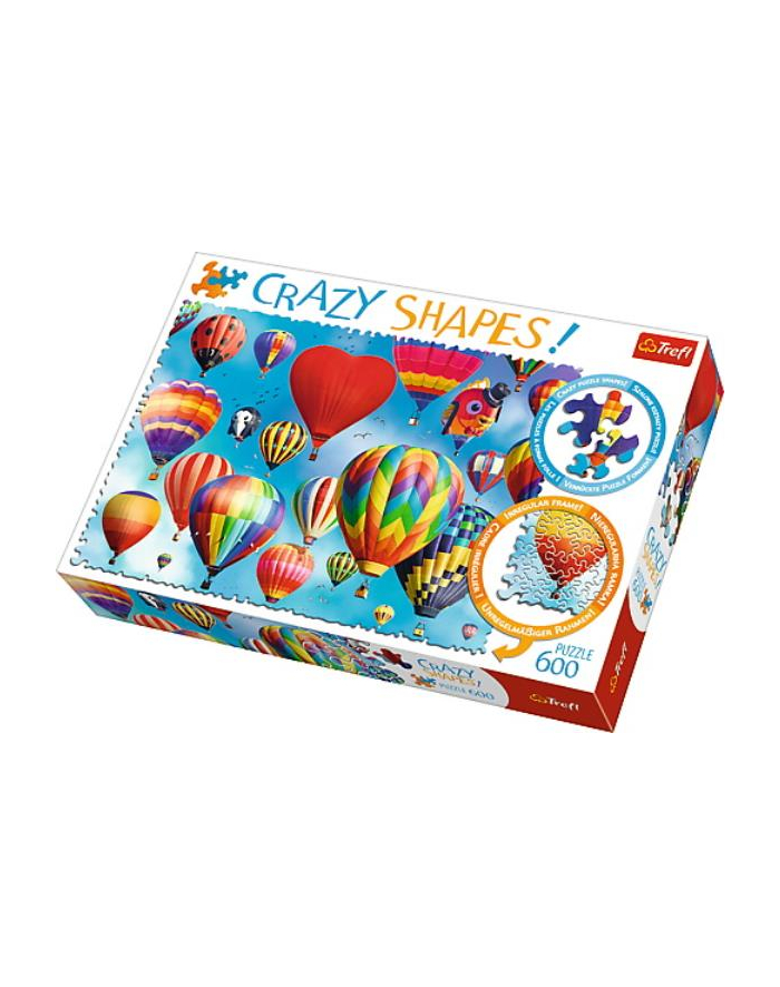 Puzzle 600el. Crazy Shapes Kolorowe balony 11112 TREFL główny