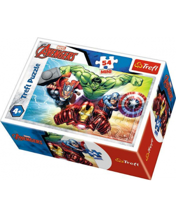 Puzzle 54el mini Bohaterowie Marvel 54166 TREFL