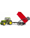 Traktor John Deere 6920 z czerwoną przyczepą wywrotką 02057 BRUDER - nr 3