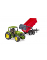 Traktor John Deere 6920 z czerwoną przyczepą wywrotką 02057 BRUDER - nr 4