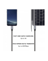aukey Kabel Quick Charge CD6 nylonowy ultraszybki USB C - USB C 2m - nr 4