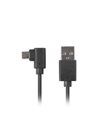 lanberg Kabel Micro USB - AM 2.0, 1,8m kątowy lewo/prawo Easy-USB czarny