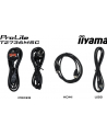 iiyama Monitor 27 T2736MSC-B1 AMVA, 10pkt, pojemnościowy, HDMI, DP, USB - nr 25