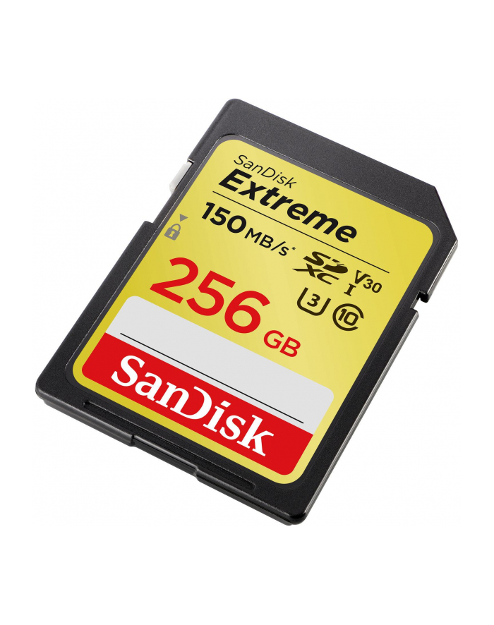 sandisk Karta pamięci Extreme SDXC 256GB 150/70 MB/s V30 UHS-I U3 główny