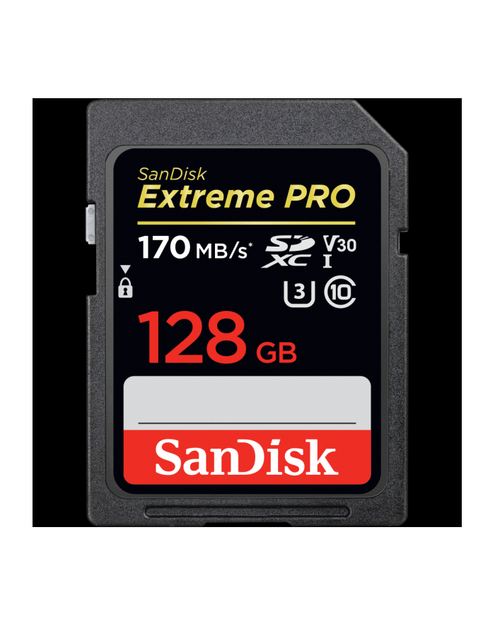 sandisk Karta pamięci Extreme Pro SDXC 128GB 170/90 MB/s V30 UHS-I U3 główny