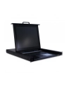 InterTech Inter-Tech KVM-1708 LED - KVM console with KVM switch - 8 ports - PS / 2, USB - 43.2 cm (17 '') rack - Recessed - 1280 x 1024 - 300 lm - 1000: 1 - VGA (88887213) - nr 2