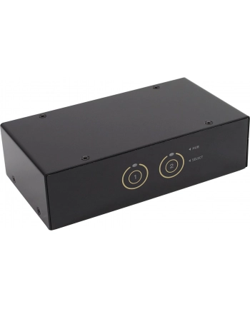InLine - KVM- /Audio- /USB- Switch - USB - 2 x KVM/Audio/USB - 1 local user - Desktop (63622I)
