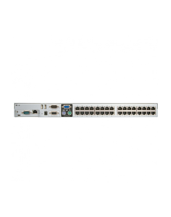 Lindy KVM CAT-32 IP Switch - KVM Switch - PS / 2, USB - CAT5 - 32 x KVM Port (s) - 1 Local User - Rack Mountable (39631) główny