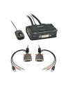 Lindy Compact 2 Port KVM Switch - KVM- /Audio- /USB- Switch - USB - 2 x KVM/Audio/USB - 1 local user - Desktop (42341) - nr 18