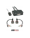 Lindy Compact 2 Port KVM Switch - KVM- /Audio- /USB- Switch - USB - 2 x KVM/Audio/USB - 1 local user - Desktop (42341) - nr 1