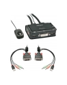 Lindy Compact 2 Port KVM Switch - KVM- /Audio- /USB- Switch - USB - 2 x KVM/Audio/USB - 1 local user - Desktop (42341) - nr 20