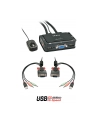 Lindy VGA KVM Switch Compact USB 2.0 Audio 2 Port - KVM / Audio / USB Switch - USB - 2 x KVM / Audio / USB - 1 Local User - Desktop (42342) - nr 1