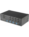 StarTech.com 4 Port HDMI KVM Switch - 4K 30Hz - Dual Display - KVM / Audio / USB Switch - 4 x KVM / Audio / USB - Rack mountable - nr 14