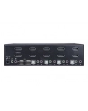 StarTech.com Port Dual DisplayPort KVM Switch - DP KVM Switch - 4K (60Hz) - KVM / Audio / USB Switch - 4 x KVM / Audio / USB - 1 Local User - Desktop, rack-mountable - nr 1