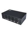 StarTech.com Port Dual DisplayPort KVM Switch - DP KVM Switch - 4K (60Hz) - KVM / Audio / USB Switch - 4 x KVM / Audio / USB - 1 Local User - Desktop, rack-mountable - nr 3