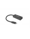 lanberg Adapter USB CM - Displayport F 15cm czarny - nr 7