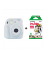 Fujifilm Instax Mini 9 + Instax mini glossy (10) Compact camera, Focus 0.6m - ∞, Smoky White - nr 1