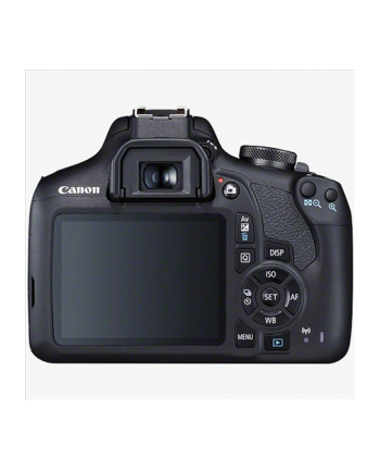 Canon EOS 2000D 18-55 III EU26 SLR Camera Kit, Megapixel 24.1 MP, ISO 12800, Display diagonal 3.0 '', Wi-Fi, Video recording, APS-C, Black