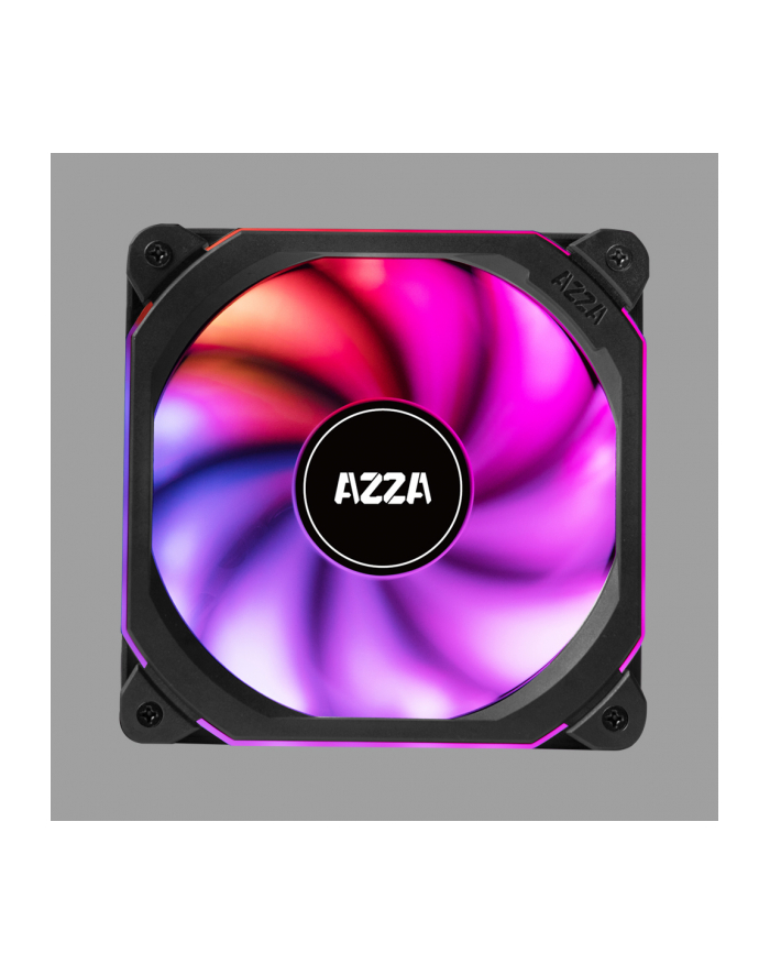 AZZA Prisma 14cm, digital RGB Square fan PWM, retail główny