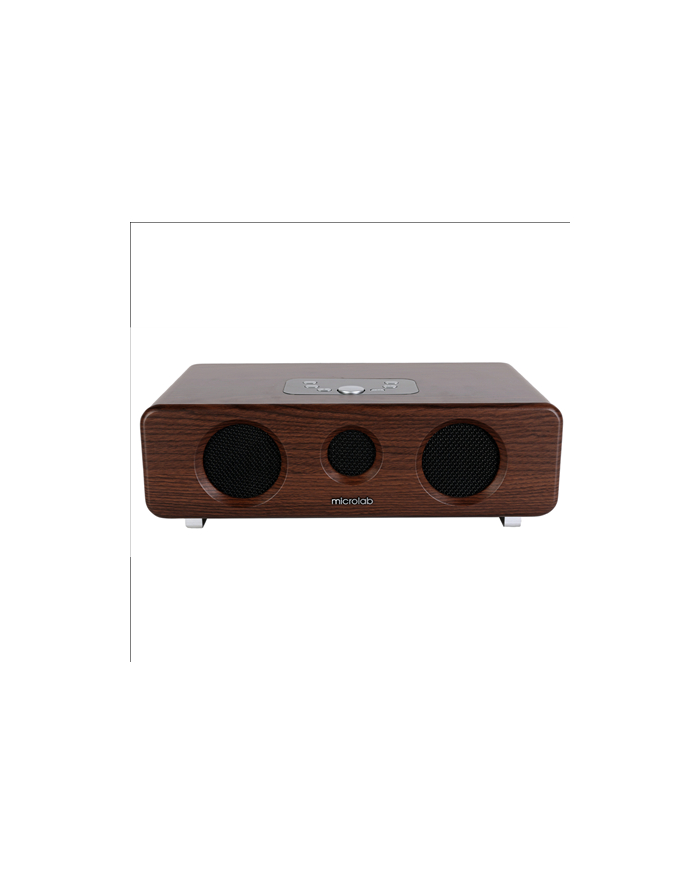 Portable wooden stereo speaker MD336 główny