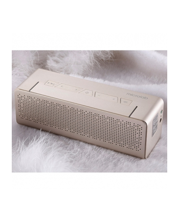 Microlab T5 Bluetooth Portable Speaker/ Gold/ 20W RMS (10W+10W)/ Metal Shell