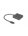 lanberg Adapter USB CM - HDMI F 15cm czarny - nr 2