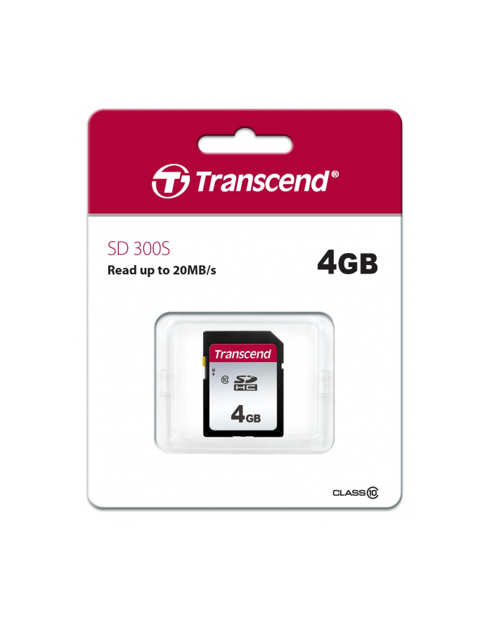 transcend Karta pamięci SDXC/SDHC 4GB 300S główny