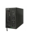 qoltec Zasilacz awaryjny UPS, on-line, czysta fala sinusoidalna, 3KVA, 2.4W, LCD, USB - nr 19