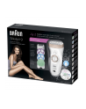 Depilator Braun Silk-Epil 9-961V Wet&Dry , 12 accesories, 40 min of use, 12V adapter, white - nr 6