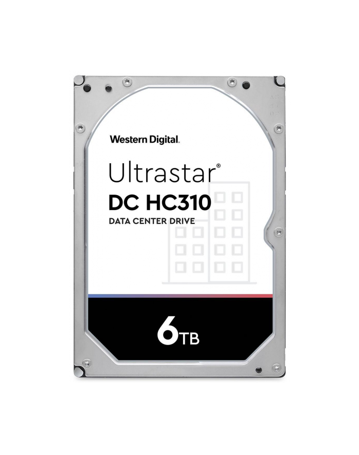 Dysk serwerowy HGST Western Digital Ultrastar DC HC 310 (7K6) HUS726T4TALN6L4 (4 TB; 3.5 ; SATA III) główny