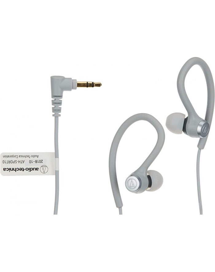Audio Technica SonicSport ATH-SPORT10GY Wireless Headphones, Grey główny
