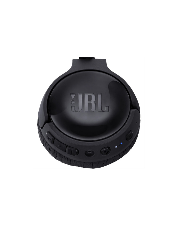 JBL On-ear wireless headphones, Bluetooth and ANC, On-earcup controls, Black główny