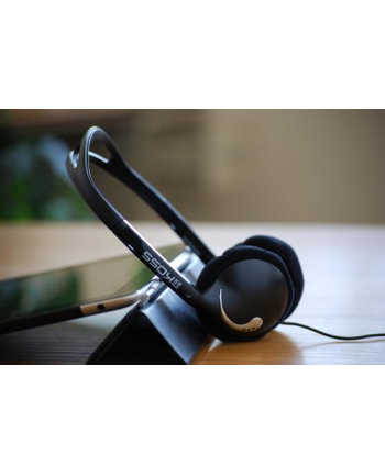 Koss KPH25k - Portable, Lightweight, Over-the-Head, Folds Flat Black