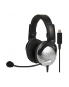 Koss SB45 USB - Full Size, Multimedia w/Mic, Passive NC, USB Plug Silver/Black - nr 1