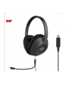 Koss SB42 USB - Full Size w/Detachable Boom Mic, USB plug Black/Grey - nr 1