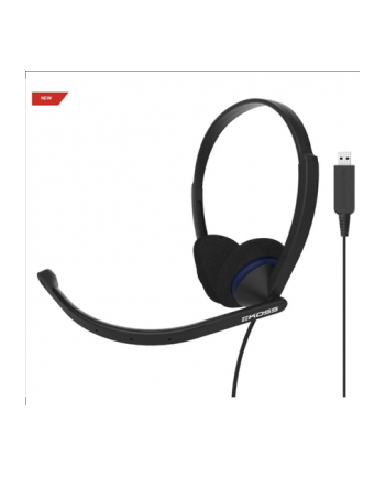 Koss CS200 USB - Double-sided Electret noise-cancelling MicBlack