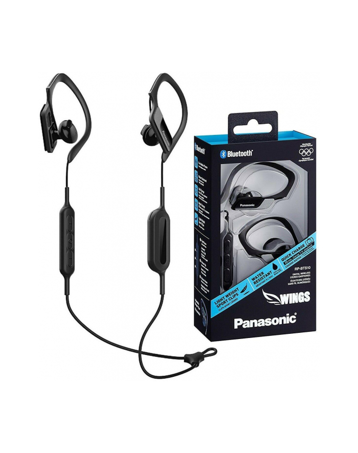Panasonic RP-BTS10E-K CORDLESS BLUETOOTH EARPHONE- Black główny