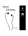 Skullcandy JIB Earbuds With Mic White/Black - nr 5