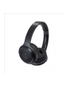 Audio Technica Wireless On-Ear Headphones with Built-in Mic & Controls, Black - nr 1