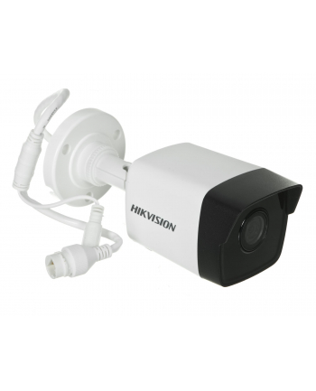 Hikvision IP kamera D/N DS-2CD1041-I F2.8, BULLET, DWDR, EasyIP Lite, H.264; 4MPix, 2.8mm(~98°), IR pašvietimas iki 30m, IP67, PoE