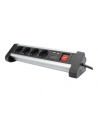 digitus Listwa zasilająca biurowa 45 stopni  4 gniazdowa, 2x USB (5V/2A) z możliwością obrotu o 290 stopni  aluminiowa HQ - nr 24