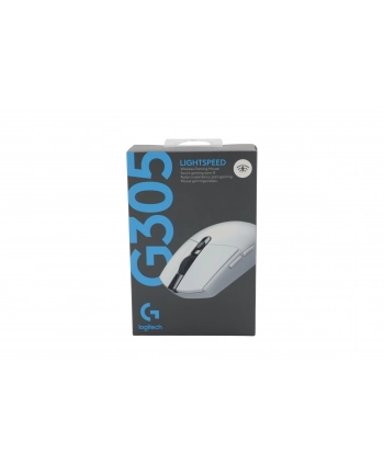 logitech Mysz bezprzewodowa G305 Lightspeed gaming, biała